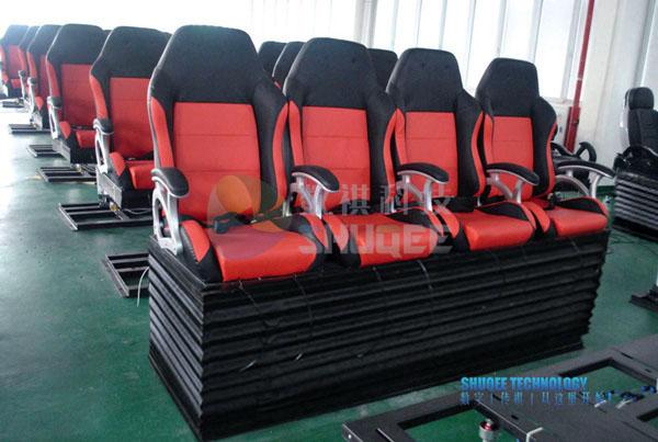 9 Seats 5D theater With Genuine Leather Motion Theater Chair 0