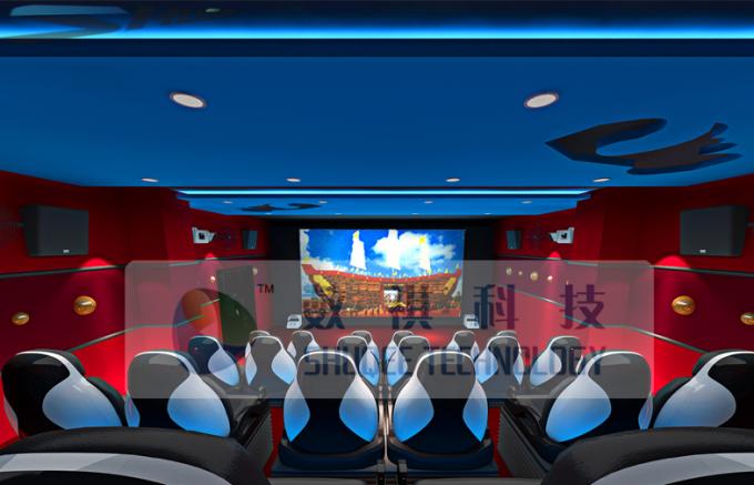 Large 5D Movie Theater With Special Effects And 7.1 Sound System 2