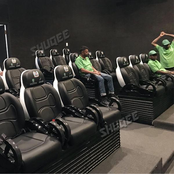 Unique Customizable 5D Theater System Seats For 24 People 8 Sets 0
