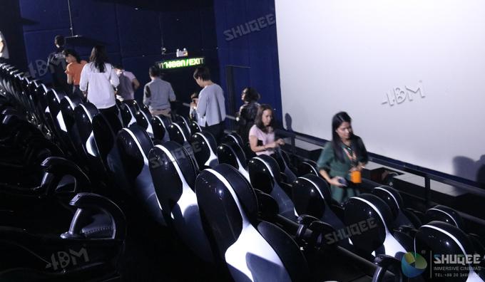 Electric 7D Movie Theater For Cabin Convenient In Amusement Attraction 0