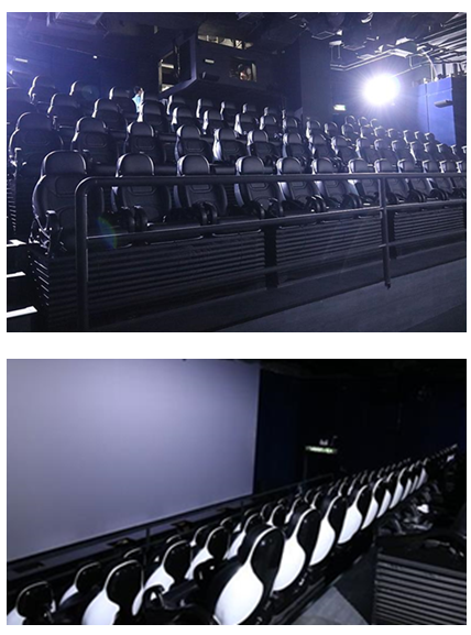 Exciting 3 DOF Motion Chair 5D Movie Theater For Playground Center 0