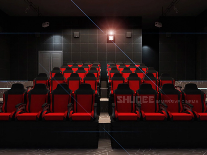 Simulator Arcade PU Leather Movie Theater Seats 1