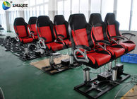 Electronic / Pneumatic 5D Theater System Safe Motion Seats Digital Theater System