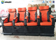 Various Complicated Special Effect 4D Cinema System With 4 Seats / 6 Seats