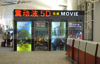 5D Cinema Simulator Cinema Movies Theater Special Design Fiberglass Material