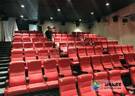 Synthetic Leather 4D Movie Theater With Many Special Effects And Customization Logo