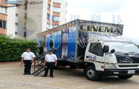 Six Rider Truck Mobile 5d Cinema System Genuine Leather + Fberglass Material