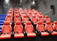 Incredible Bubble Machine 5D Theater System Deeply Immersion Luxury Red Motion Seats