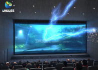 Portable 4K Long Throw High Gain Projector Screen For 4D 5D Cinema