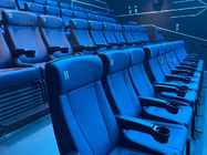 Modern 4D Cinema Motion Seats Leather Chair Pneumatic / Electronic Effects