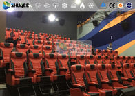 Durable 4 People 4D Dynamic Cinema 4D Cinema Equipment With Motion Chair