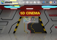 Red Platform 5D Cinema Equipment , PU leather With Comfortable Chairs