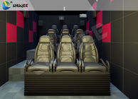 Entertainment Virtual 12D Cinema XD Theatre Cabin With 3DOF Eletric Chairs