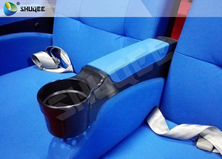 China 80 Seats Big 4D Theater Moving Seats Movie Theater 7.1 Audio System factory