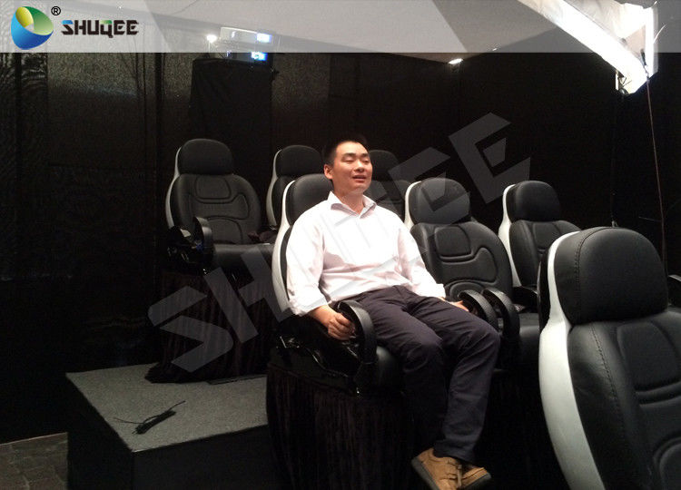 2 Seats / 4 Seats / 6 Seats 5D Theater System With 100 Movies Power 3.75KW 0
