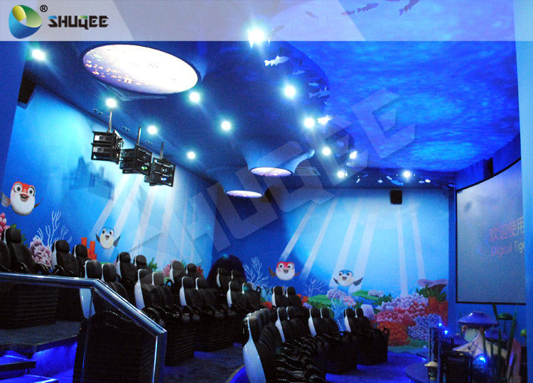 Cost-effective Whole Set 5D Theater System With Special Effects And Electric System