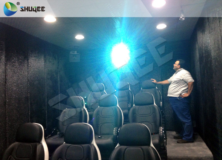 China Electic Simulator System Mobile 5D Theater equipment With 2 Years Warranty factory