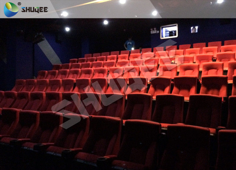 China Easy Installation Special Effect 4D Movie Theater Cinema Equipment For Shopping Mall factory