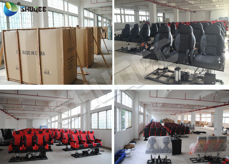 China Customized Color Pneumatic 4D Cinema Equipment Seats Left Right factory