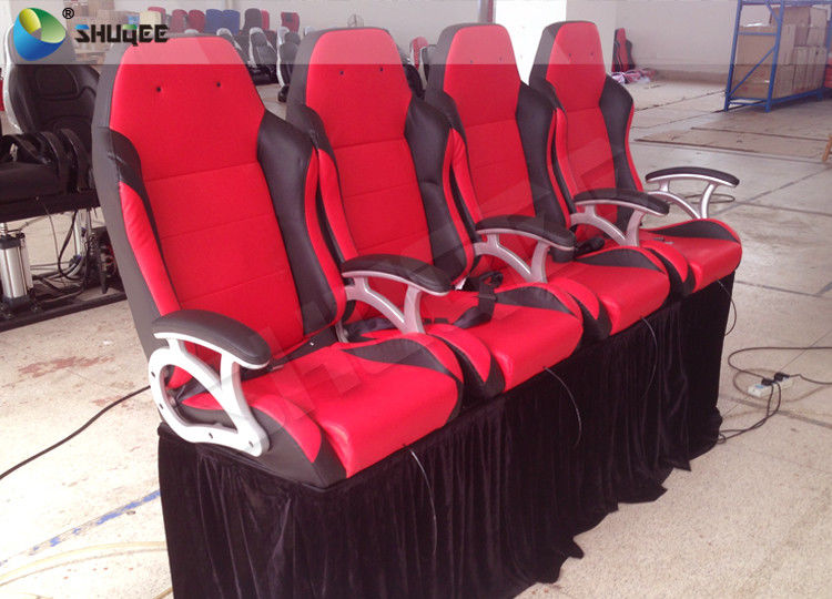 China Popular 4D cinema equipment hydraulic brake and dynamic effects electric chair factory