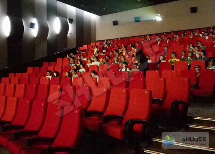 China Futuristic Vibration Sound 4D Cinema System With Electric Motion SV Chair factory
