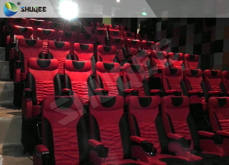 Large Capacity 4DM Motion Chair 4D Movie Theatre With Special Effect Control System 1