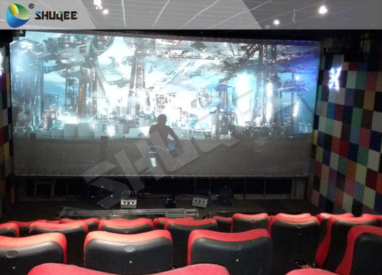 4D Ride Simulator Electronic System 4D Movie Theater With All Special Effects