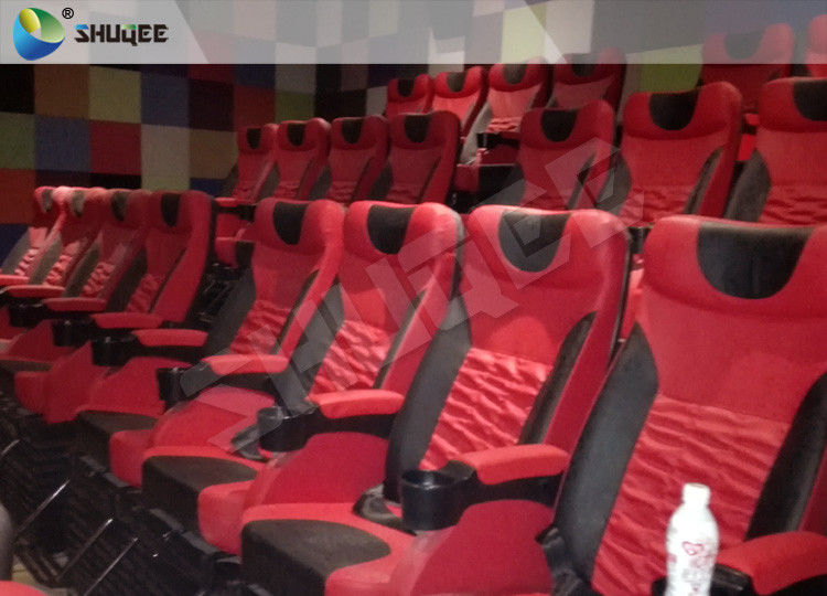 360 Degree Screen Large 4D Movie Theater With 30 Electronic Cinema Chair 0