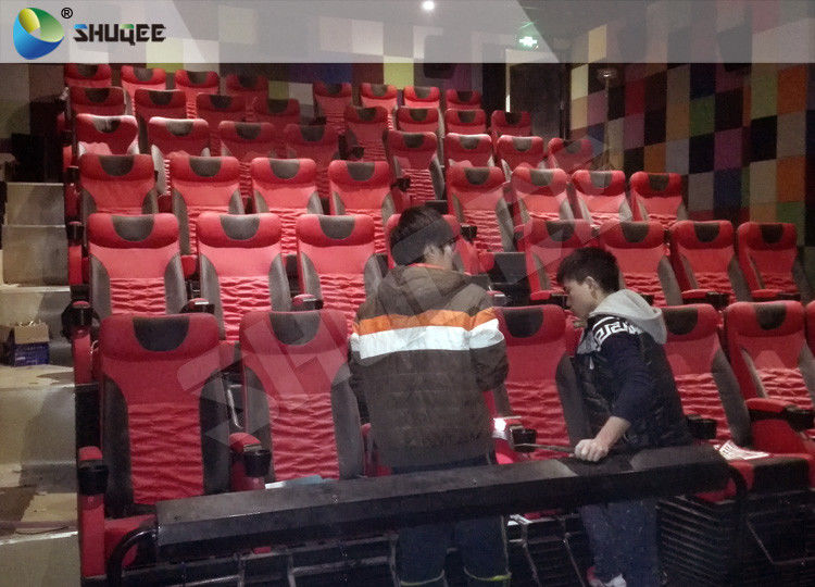 Customized 3D / 4D / 5D / 6D Movie Theater, XD Cinema System With Dynamic Chairs 0