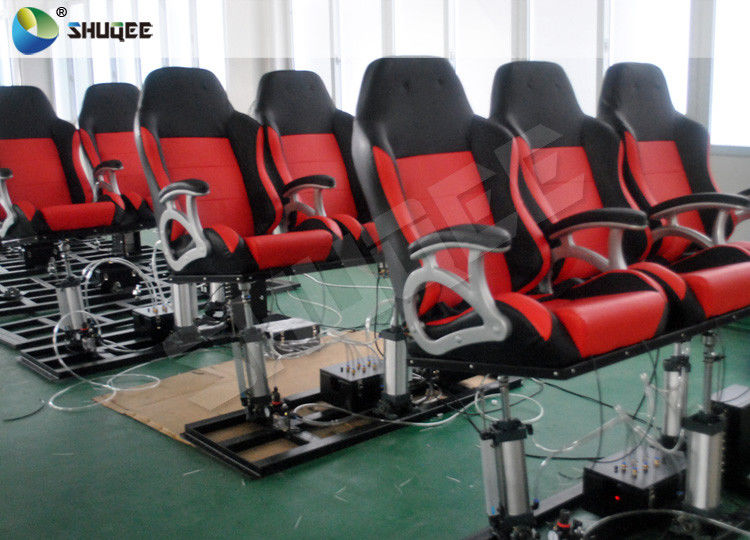 China 4D Cinema Theater With Motion Cinema Chair / Home Theater Chair Customized Color factory