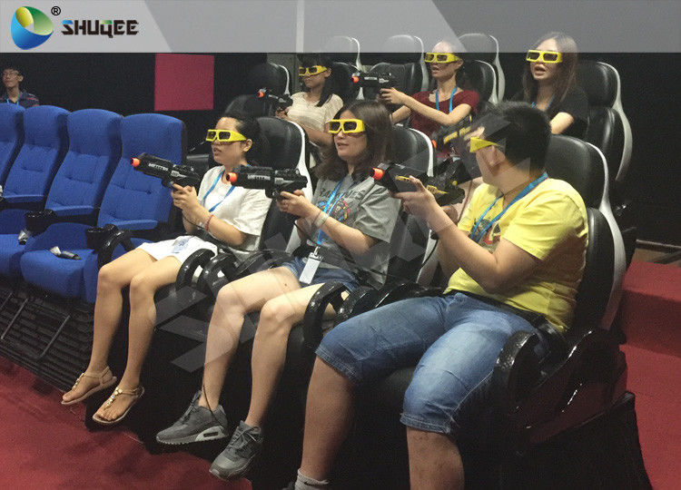 China Attractive 7D Cinema System Experience Simulating Special Effects And Dynamic Effect factory