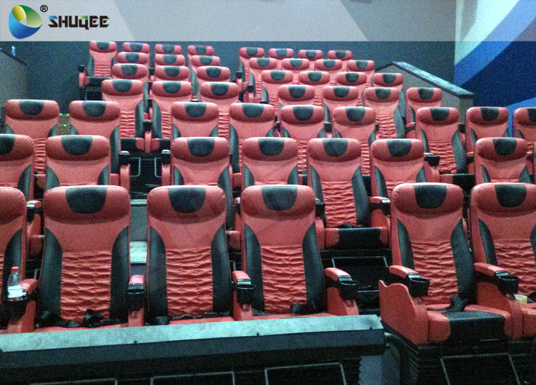 4D Film 4D Movie Theater With 4DM Motion Seat Special Effect Wind / Rain / Snow 0