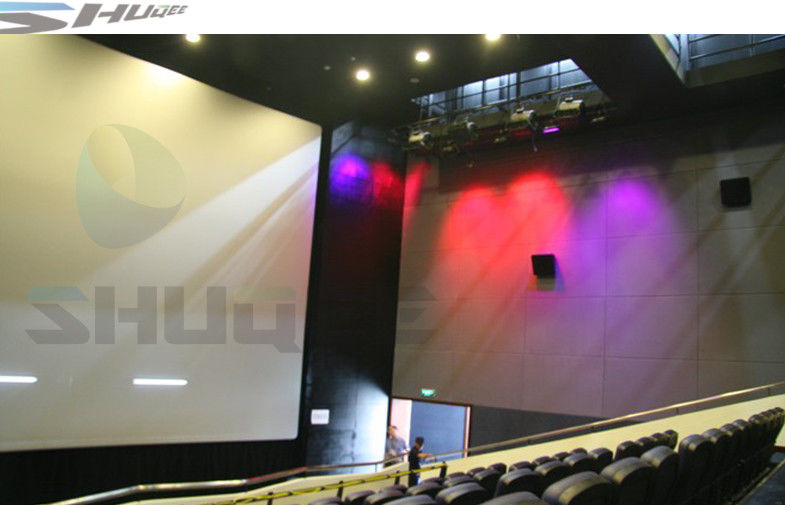 China Cinema Dynamic 5D Movie Theater , 5D Cinema System for Family factory
