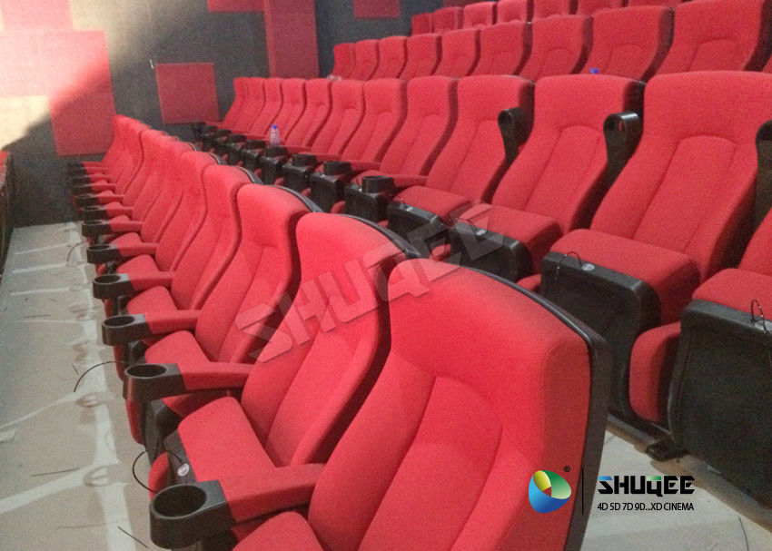 Red Vibration Seat Sound Vibration Cinema Equipment For Shopping Mall 1