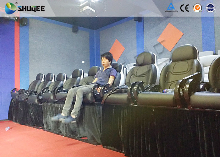 China Amusement Park 5D Small Cinema Genuine Leather Chairs for Theater Mobile Cinema factory