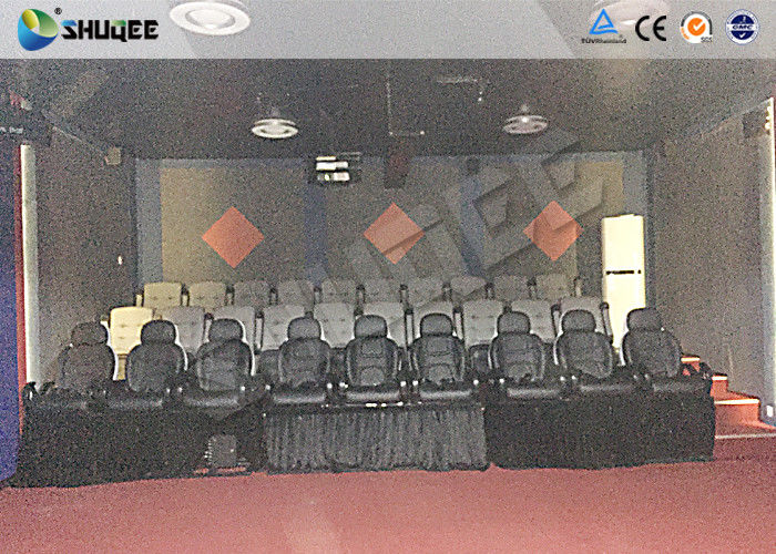 9D Cinema Simulator XD Theatre With 360 Degree VR Glasses / Motion Chair 0