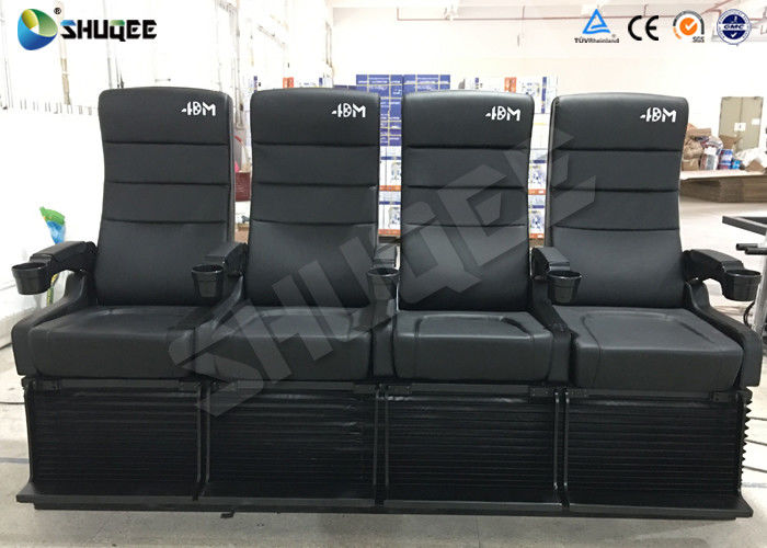 China 2DOF 4D Cinema Equipment For Update 3D Theater 50-150 Seats To Attract More People factory