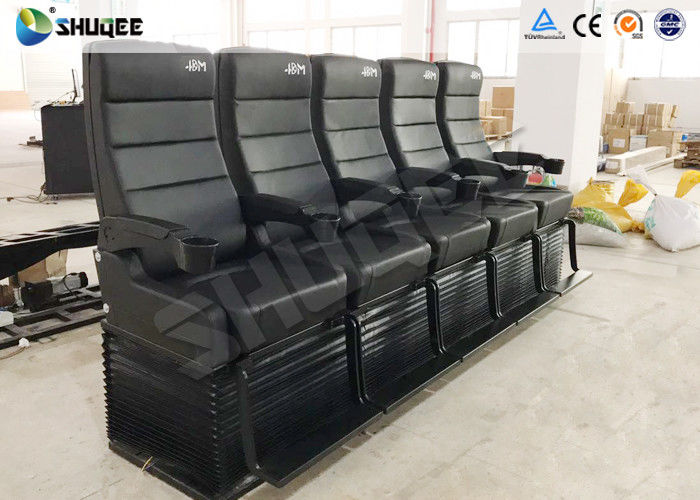 China Environmental Motion Chair 4D Cinema Equipment With Metal Flat Screen factory