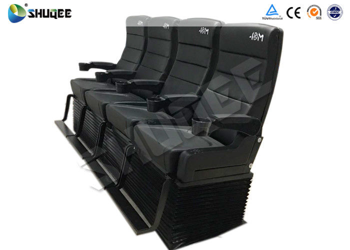 Environmental Motion Chair 4D Cinema Equipment With Metal Flat Screen 0