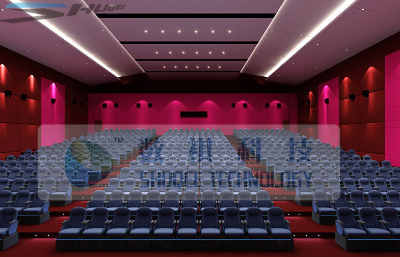 China Safty Protection Design 4D movie theatre for 24 Persons factory