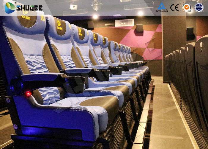Arc Screen 4D Cinema Equipment Simulator Motion Chairs Customized Color SGS 0