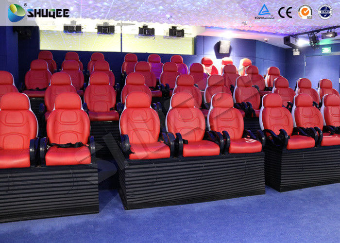 3 DOF Electric System 5D Theater System With Special Motion Seat / Effects