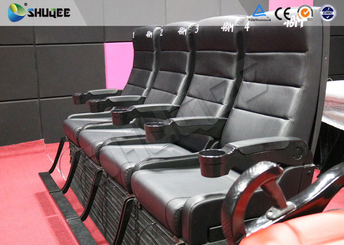 China Simple Operation 4D Cinema System 4DM Movement Seats / Independent Research Software factory