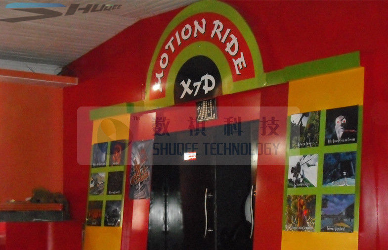 China Pakistan XD Theatre X7D Motion Ride With Cinema Special Effects factory