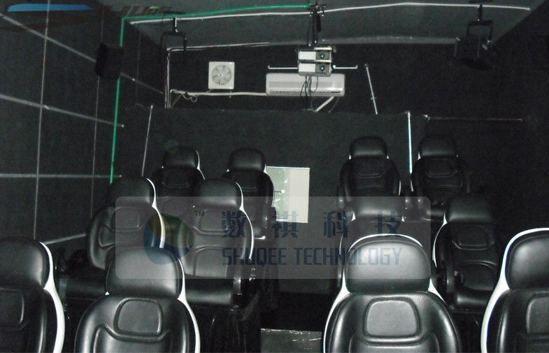 China 12 Seats 7D Cinema System, X7D Motion Rider With Special Effect System factory