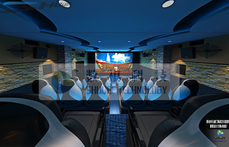 China Luxurious Decoration 7D Cinema System For Theme Park World factory