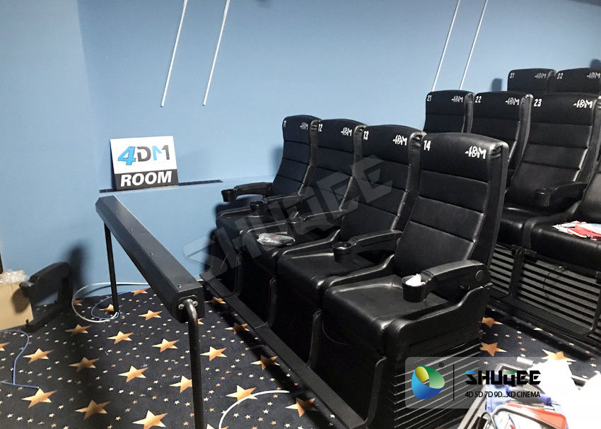 10 - 200 Seats 4D Cinema Equipment Seamless Compatibility With Hollywood Movies 0