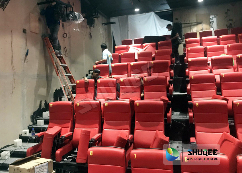 China Crank System 4D Cinema Motion 4D Chair With 220V Electric One year Warranty factory