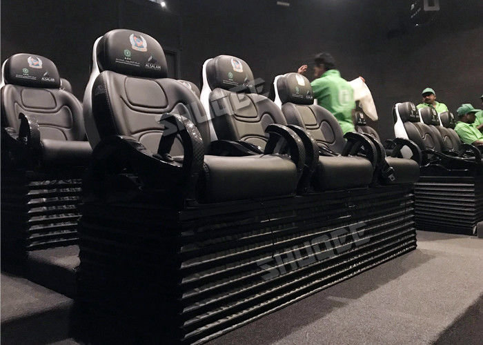 Luxury Mition 5D Flight Simulator Cinema In Saudi Arabia / 5D Cinema Seats
