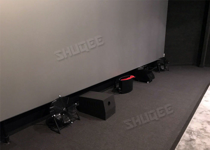 Motion 5D Movie Theater System 5D Simulator Equipment with Genuine Leather Seats 0